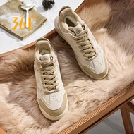 361 Degrees 672546608A รองเท้าผ้าใบลำลองสำหรับรองเท้าลำลองของผู้ชายรองเท้าขน