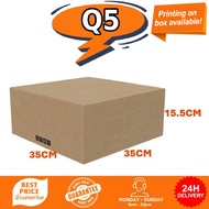 Fixguru - Q5 35x35x15.5cm Carton Box Moving Box Storage Box Packing Box Cardboard Box