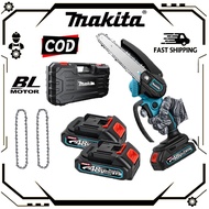 Makita Mini Chainsaw 6 Inch Cordless Chain Saw Branch Cutter Brushless Electric Tree Saw Cutting Battery Wood Cutter