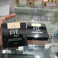 ORI- Maybelline fit me loose powder/bedak tabur 15 light [sale]