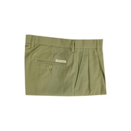 Hazard กางเกงทำงานขายาวมีจีบ ผ้า Micro Filament(ไมโครฟิลาเมนท์) สีเบท (16)