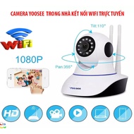Camera Wifi trong nhà- ngoài trời YOOSEE. Camera Yoosee 1080P Utra 4K Cài Đặt Camera Cho Điện Thoại