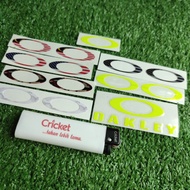 Cutting Sticker OAKLEY visor