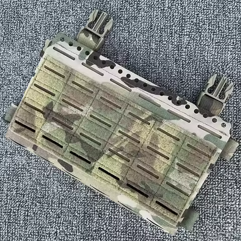 Tactical Chest Rig Plate Pouch MK5 SS Chest Hanging Laser Cutting Magazine Pouch Gear Multicam Molle