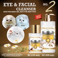 Pets Eye Cleanser R2 - PINKPAWPAL Eye & Facial Cleanser For Cats & Dogs