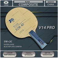 Yinhe V-14 Pro FL Table Tennis Composite Carbon Blade Bats Racket Paddle V14 Pro Handshake-FL