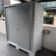 日本Inaba稻葉牌原裝進口戶外儲物櫃 - Outdoor Storage Cabinet MJX 系列 - MJX-139D 銀色