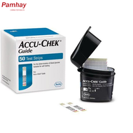 (หมดอายุ: ตุลาคม 2025) Accu Chek Guide Test Strips 50แผ่น/100แผ่น AccuChek