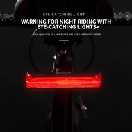 OFFBONDAGE Bicycle Lights USB Mountain Bike Tail Light Remote Control Turn Signal Warning Lights Cycling Accessories