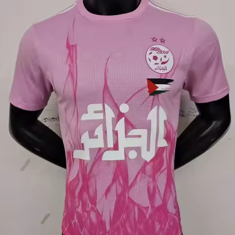 Summer New 25-26 Printed Algeria Special Edition Football Jersey 3D Printed Fashion Short Sleeve T-S