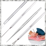 [D E O K] Polymer Clay Tools 4PCS, 13.5-39mm for Carving Texture Brush, Detail Modelling Clay Sculpt