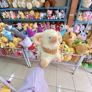 BONEKA CUSTOM MASKOT AQIQAH DOMBA KAMBING LUCU KARAKTER MURAH LAHIRAN