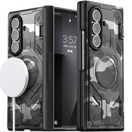VRS Tera Guard自動鉸鏈保護手機殼 黑色迷彩 Galaxy Z Fold 7
