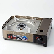 Iwatani Cassette Stove BO- Plus Hairline Silver CB-AH-41F [Direct From JAPAN]