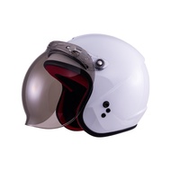 SOL SO-9K SO9K Safety Helmet Plain Color White Half Cover 3/4 Children Hat < Better Than King >