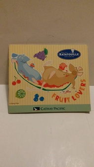 五星級大鼠 Ratatouille Disney Pixar 迪士尼 國泰航空Cathay Pacific 兒童填色冊 貼紙書籤 填色簿 遊戲冊 Cathay Pacific children col
