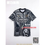 23-24 New Arsenal Graffiti Special Edition Jersey Arsenal Jersey Football Jersey Pre-Game Training J