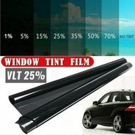 3m Black Car Window Foils Tint Tinting Film Car Auto Home Decorate Window Glass Film Solar UV Protector Window Sticker Films