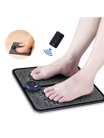EMS Foot Massager Rechargeable Massage Pad Foot Relaxation Pad Electric Foot Massage Tools Promote B