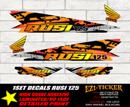 RUSI 125 RACING DECALS DESIGN 2