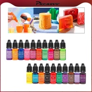 [Phenovo] 20Pcs Candle Color Dye Candle Making Dye 10ml Candles Pigment Dye Colors