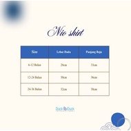 KEMEJA DUCK DUCK Black Baby Boy Shirt - Nio Shirt