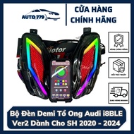Audi i8BLE Ver2 Honeycomb Demi Light Set Decorative Color Adjustment on App for SH 2020 and Up - Veh