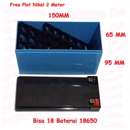 Diy Box Baterai AKI Rakitan Lithium ion Lion 18650 12V 24V 36V 48V 60V