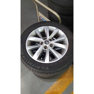 16 inch rim with Michelin Primacy tyres