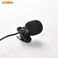 [GUYU] 3.5mm Mini Studio Speech Mic Microphone Clip On Lapel For PC Desktop Notebook HOO