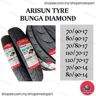ARISUN TYRE TAYAR BUNGA MAXXIS DIAMOND H999A 70/90 80/90 14 17 110/70 120/70 SCOOTER Y15ZR LC135 RS1