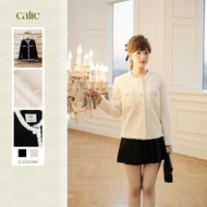 Jacket with tinsel, light and warm pressed fleece material, fashionable design Calie Ak081