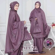 Mukena Aluna / Bordir Manual / Mukena Dewasa / Ukuran Jumbo