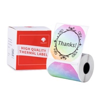 140pcs Phomemo 50mm Label Sticker DIY Thermal Label Paper for Compatible with M110 M120 M220 M221 PM