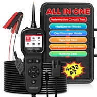 KINGBOLEN ECT600 Circuit Tester 12v-24v Auto Battery Tester 0v-80v Voltage tester Power Probe Kit LE