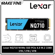 Lexar NQ710 1TB / 2TB / 4TB  NVMe SSD PCIe 4.0 M.2 2280