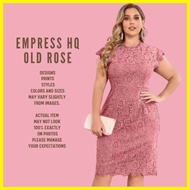 ◊☜ ◿ ☜ Yunik Fashion  HQ EMPRESS FORMAL DRESS wedding ninang dress wedding dress lace dress