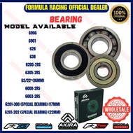AKIRA (BEARING TAHAN LAMA) 6096 6901 628 638 6205-RS 6305 63/22 6000 6003 6201-300 6201-202 SPECIAL 