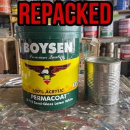 ♞Boysen White Latex Paint 1L (REPACKED)