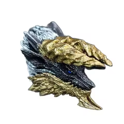 Monster Hunter: Rise Thunder Wolf Dragon Pendant Necklace Agile Moving Game Anime Peripheral Clavicl