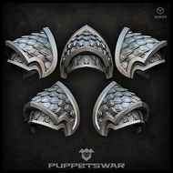 PUPPETSWAR - SCALES SHOULDER PADS