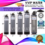 Waterman Outdoor Sand Water Filter With Installation - KL and Selangor and Seremban Only - Fast Delivery