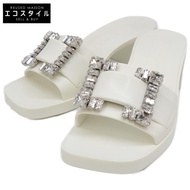 Sergio Roshi SR JELLY 040 水晶扣方頭鞋，37碼