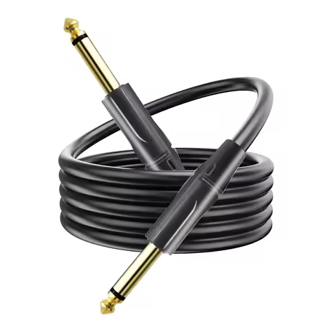 JUSTPRO High Quality Guitar Cable 10M/6M/3M Electric Instrument Bass AMP Cord for Electric Guitar Pr