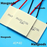 MAXGOODS Semiconductor Cooling Sheet, 30x30mm 40x40mm Refrigeration Plate, High Quality 15x30mm TES1