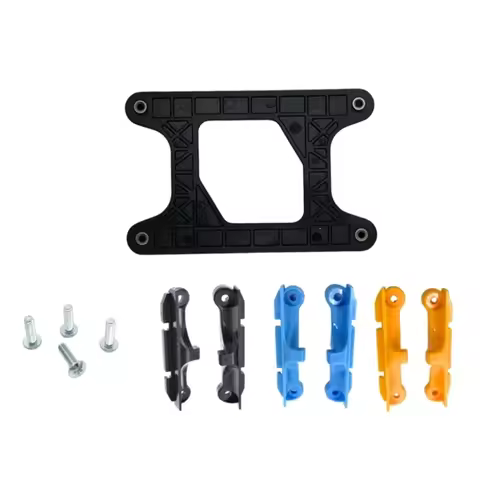 AM4/AM5 Backplane CPU Cooling Bracket for AM4 B350 X370 A320 X470 Secures Stable Fit Back Sheet CPU 