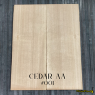 ไม้หน้ากีตาร์โปร่ง Cedar