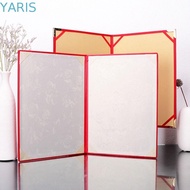 YARIS A3 A4 Art Paper Hardcover, High-end Hosted Speech File Paper Page Folder, Simple Poetry Readin