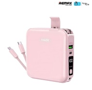 REMAXแท้!!! พาวเวอร์แบงค์ Power Bank สายและปลั๊กในตัว พร้อมจอแสดงผล 1500mAh W1501 **รับประกัน1ปี**