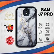 Latest Samsung J7 Pro Case Hardcase Softcase Glossy Marble Casing Samsung J7 Pro